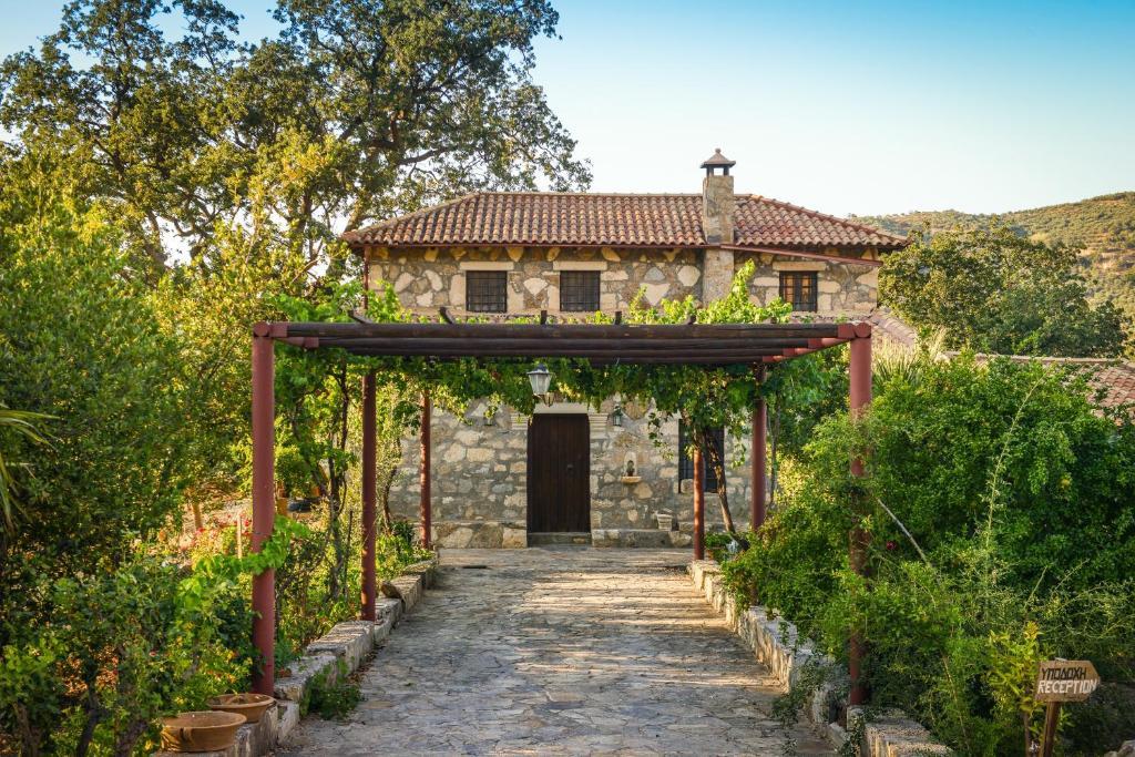Enagron Ecotourism Village Axós Dış mekan fotoğraf